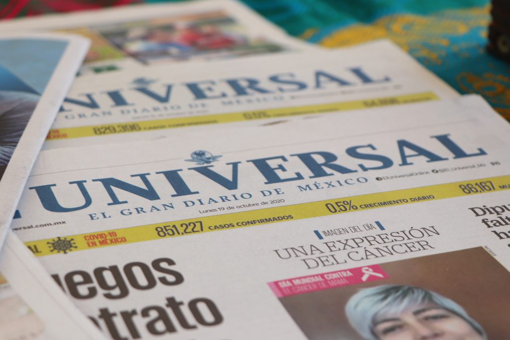 publicar aviso legal en El Universal